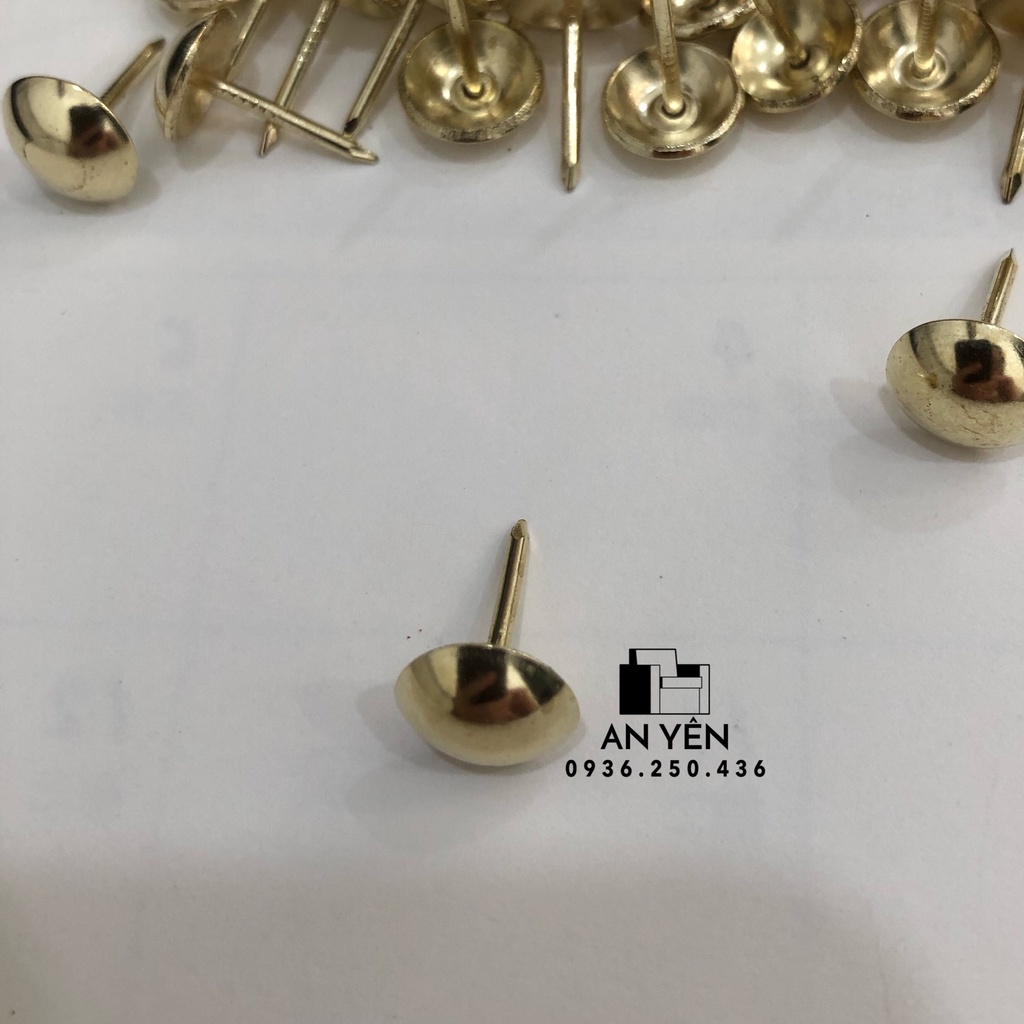 Set 100 Đinh Đồng Phong Cách Cổ Điển Dùng Để Cố Định Đinh Tán Tiện Lợi