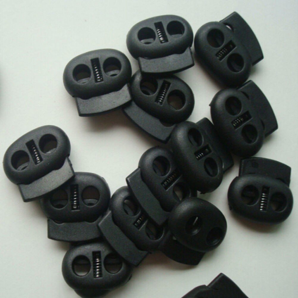 Set 10 cái khóa dây nhựa có lò xo tiện dụng