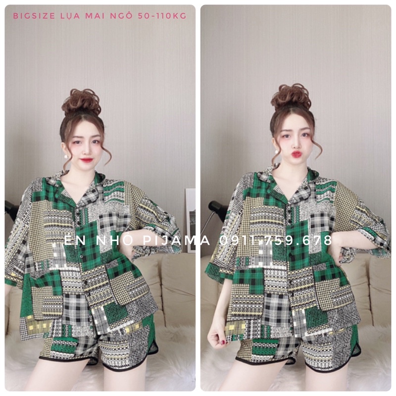 Bigsize  CR cao cấp 50-110kg Én Nhỏ Pijama