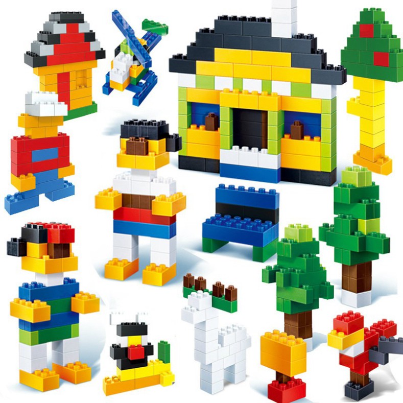 Bộ Đồ Chơi Lego Xếp Hình 1000 Chi Tiết Cho Bé