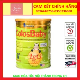 [NHẬP MÃ MUỖNG ĐỔI QUÀ] Sữa bột ColosBaby gold 1000IgG 0+ lon 800g 2023
