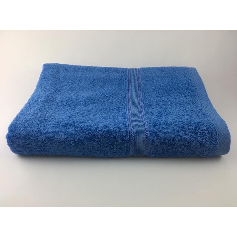 Khăn tắm coton 𝗖𝗔𝗢 𝗖𝗔̂́𝗣 Khăn bông coton siêu thấm hút chất mềm mịn 70cm x 140cm