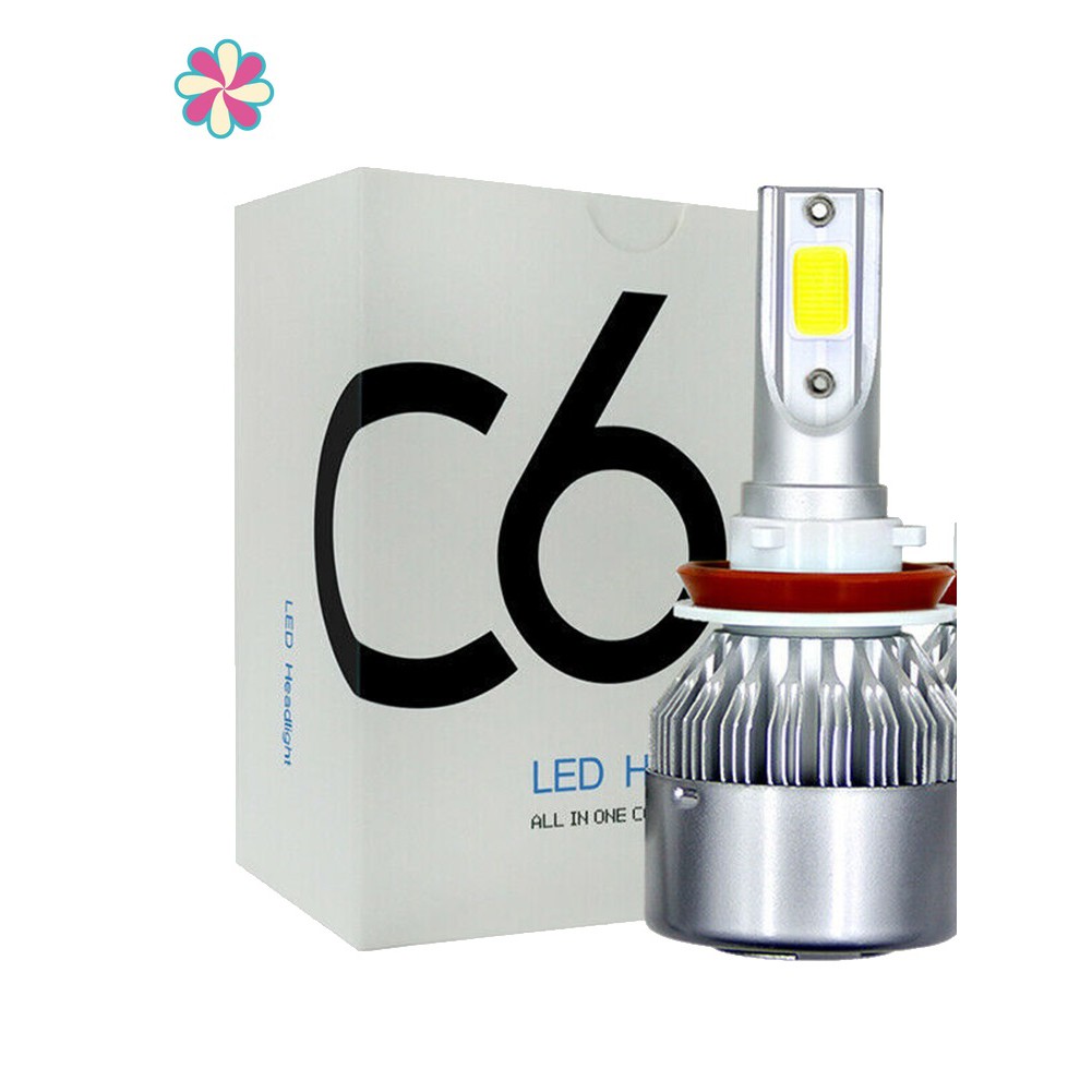 [FREESHIP]  Đèn Pha Led C6 SIÊU SÁNG LOẠI XỊN  | Siêu Sáng 2 Chế Độ Cos Pha Trắng Lắp Wave Sirius Exciter Lead Sh