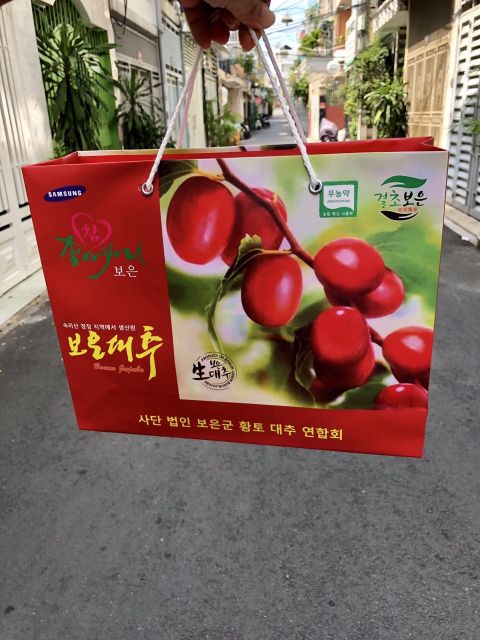 Táo Đỏ Sấy Khô Hàn Quốc 💝FREESHIP💝 Táo Sấy Khô Hộp 1 KG