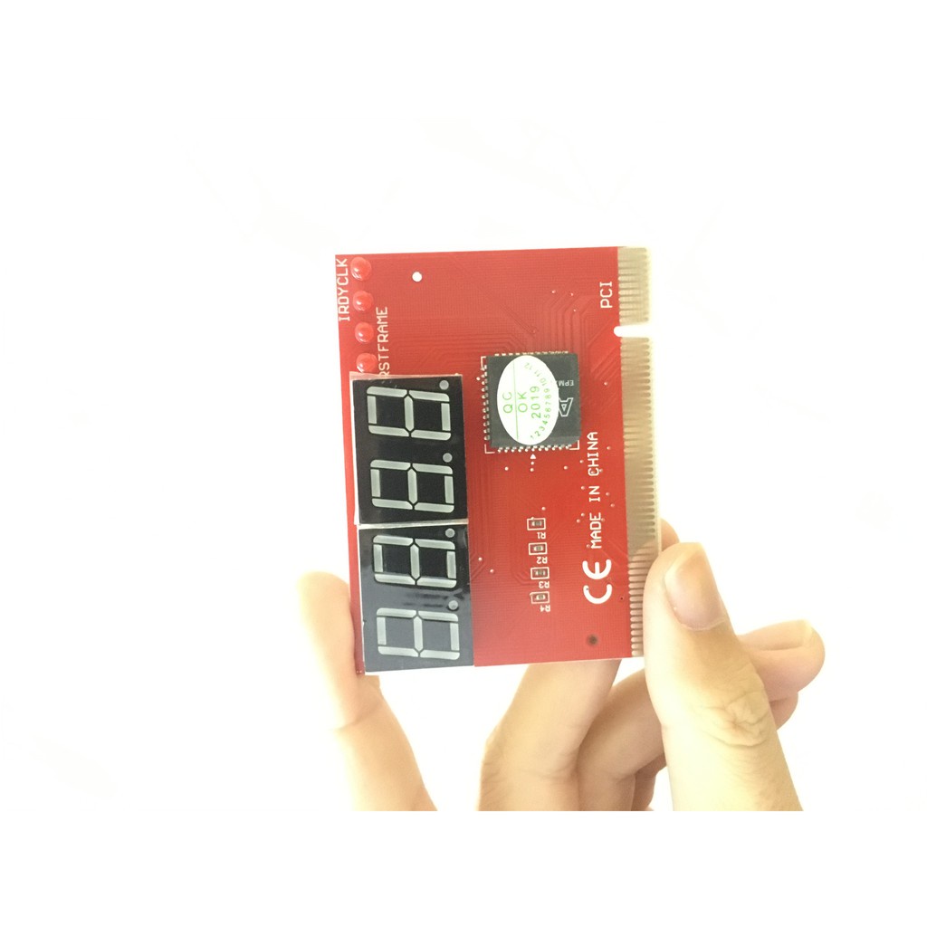 Card test Mainboard 4 số dùng cho main có khe cắm PCI  -DC1016