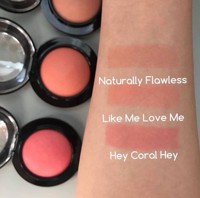 mac mineralize blush hey coral
