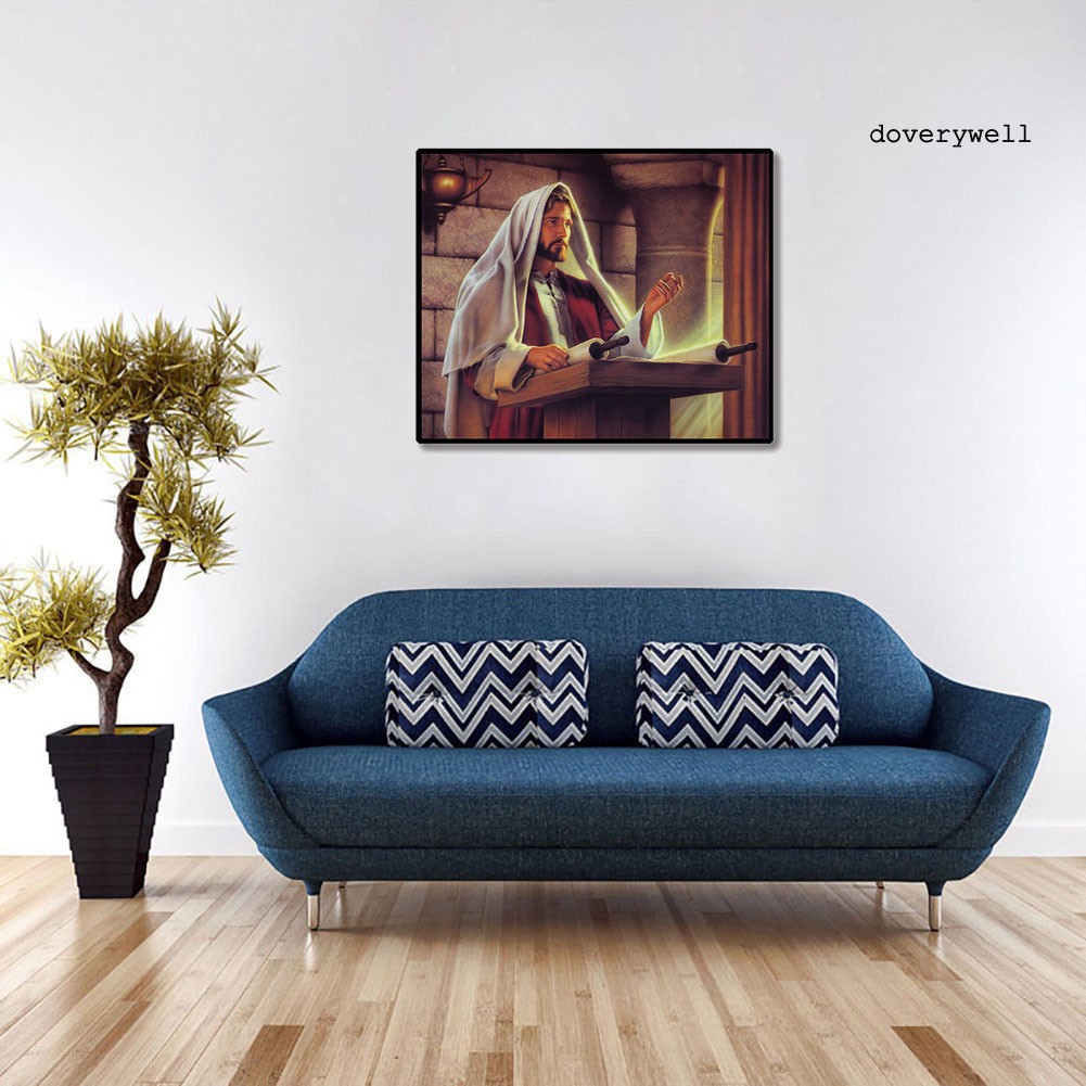 Tranh Canvas Treo Tường Trang Trí Hình Chúa Jesus