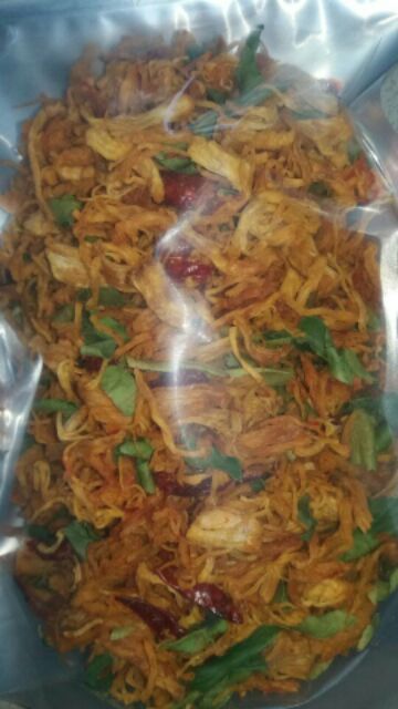 ( MIỄN SHIP Ở HCM) 1KG Khô gà sấy lá chanh ngon tuyệt, chất lượng.. | BigBuy360 - bigbuy360.vn