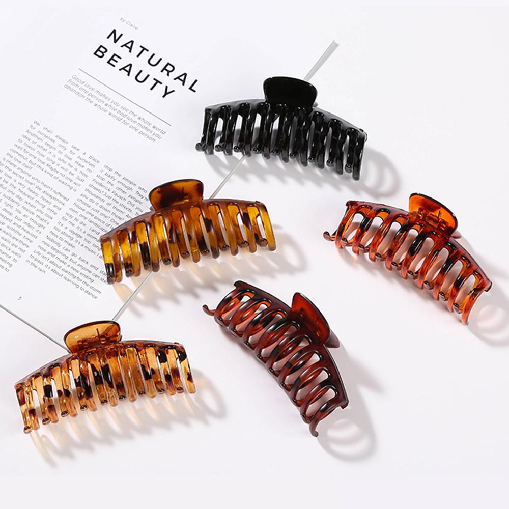 Kẹp Tóc Càng Cua Cỡ Lớn Trơn Mịn Cho Nữ