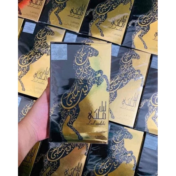 NƯỚC HOA NAM NỘI ĐỊA DUBAI – LATTAFA LAIL MALEKI CHIẾT 10ML – NGỰA – CHÍNH HÃNG