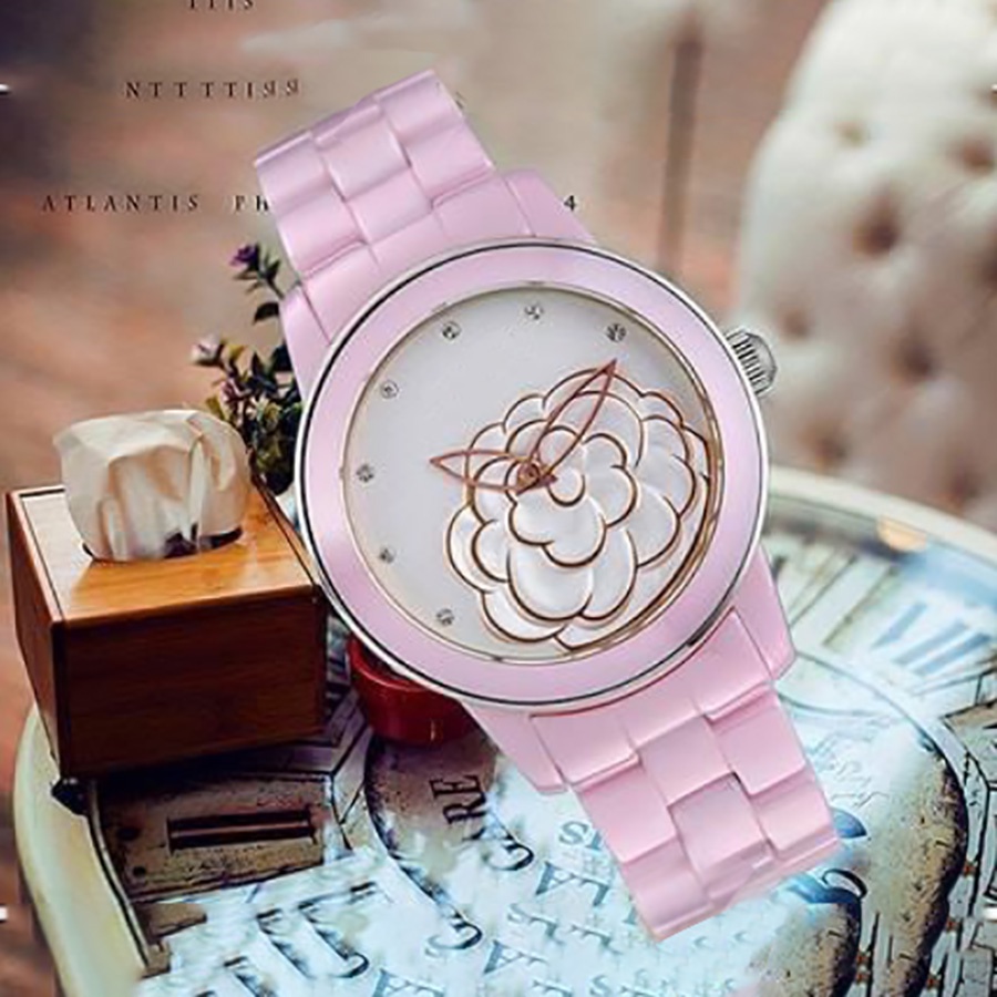 Đồng Hồ Nữ Đá Ceramic Chan.el Mặt Tròn Cao Cấp Sang Trọng Mới Nhất Bảo Hảnh 12 Tháng - Full box
