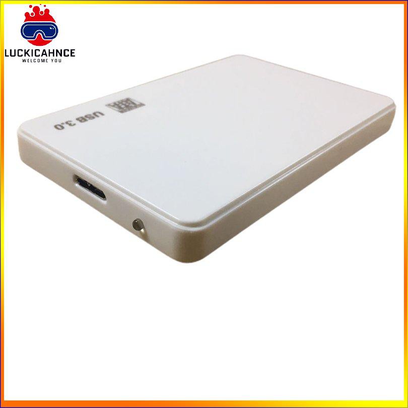 【J6】 Usb 3.0 Hard Disk Box Serial Port Interface Mechanical Solid State Ssd External Movement White 2.5 Inch Hard Disk Box