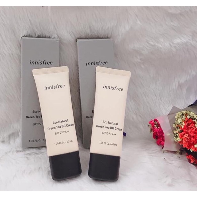 Kem nền bb cream trà xanh innisfree new 2019 chuẩn auth