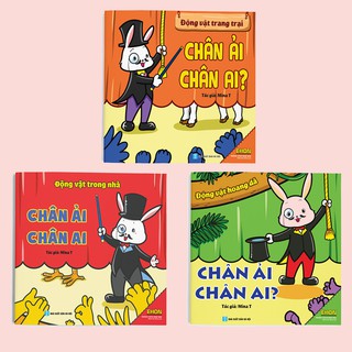 Sách Truyện Tranh Ehon Chân Ải Chân Ai (Bộ 3 Cuốn)