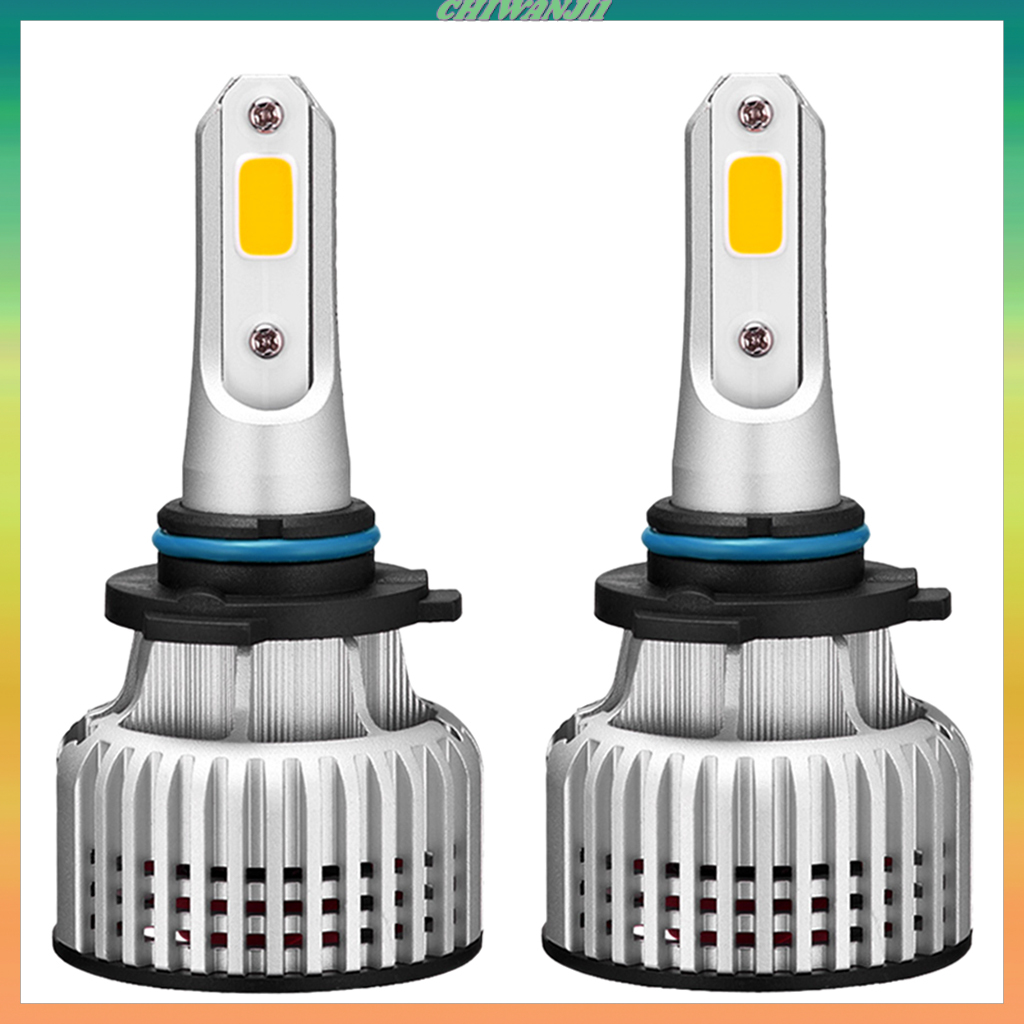 Set 2 Đèn Led Cob H1 36w 9-32v 3000k H1 Ánh Sáng Vàng Cho Xe Ô Tô