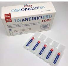 Usantibiopro Fort – Hỗ trợ cân bằng hệ vi sinh đường ruột, giảm rối loạn tiêu hóa (Hộp 20 ống)
