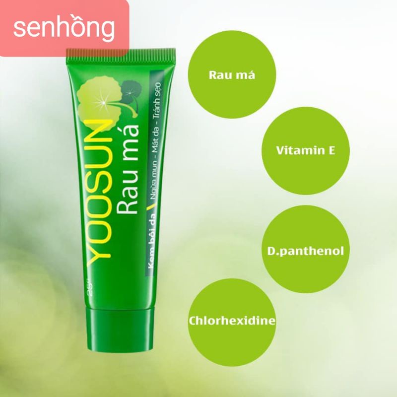 kem bôi da Yoosun rau má ,dịu mẫn ngứa, mát da