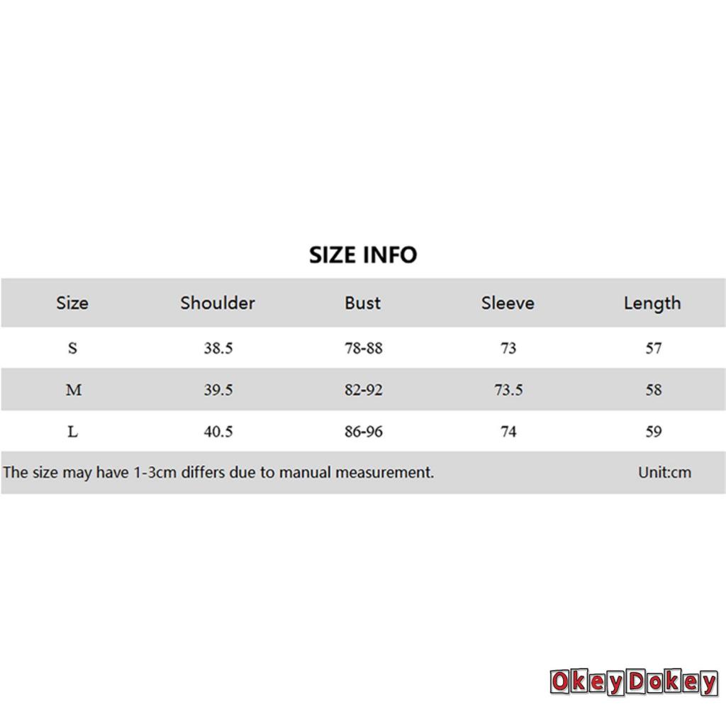 OKDK-Women´s Button Down Tops Long Sleeve V Neck Solid Color Lapel Shirt Thin Cardigan