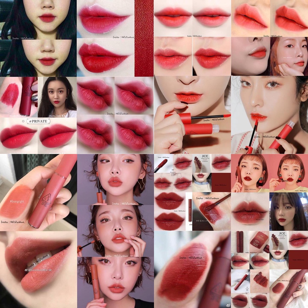 Son 3CE velvet lip tint