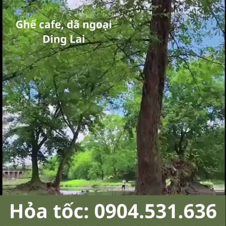 Ghế cắm trại dã ngoại gấp gọn, ghế cafe khung hợp kim chắc chắn vải Oxford 2 màu đen be | BigBuy360 - bigbuy360.vn