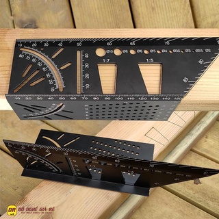 Thước đo góc 45 90 độ_ Thước lấy dấu gỗ dụng cụ đồ thợ làm mộc thông minh