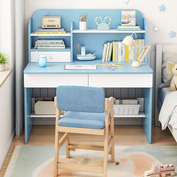 Bàn học cho bé, Bàn học trẻ em thông minh, Phù hợp cho học sinh tiểu học Kawaii Home