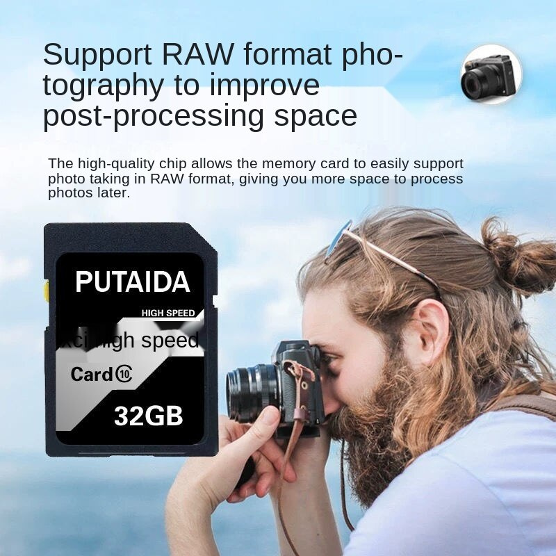 Thẻ Nhớ 64g Canon Sony Slr Micro Sd 32g Cho Máy Ảnh Kỹ Thuật Số