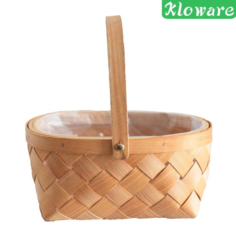 Giỏ Mây Đựng Kẹo / Trứng Thiết Kế Độc Đáo Trang Trí Sân Vườn / Tiệc Tùng