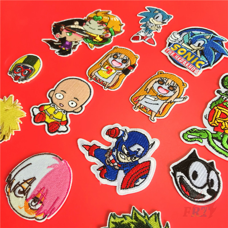 Miếng Dán Ủi Quần Áo Hình Nhân Vật Hoạt Hình Nhiều Kiểu Cá Tính