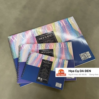 Sổ vẽ màu nước fabriano 300gsm - 12 tờ
