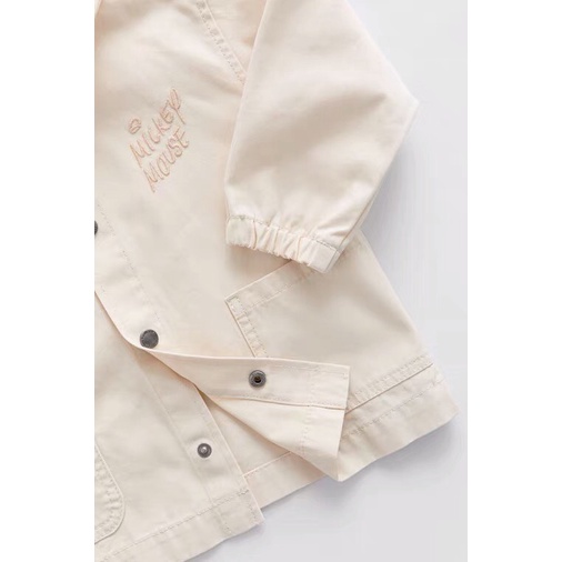 Áo khoác thô hình Mickey dư xịn có mũ AZR037