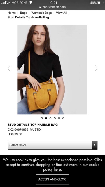 THANH LÝ TÚI CHARLES KEITH