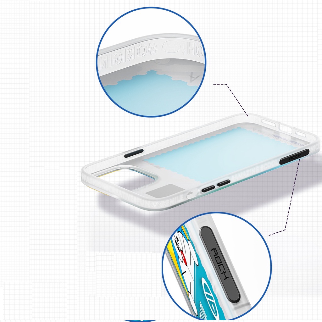 Ốp Điện Thoại Chống Sốc In Hình Doraemon 3D Cho iPhone 14 / 14 Pro / 14 Plus / 14 Pro Max