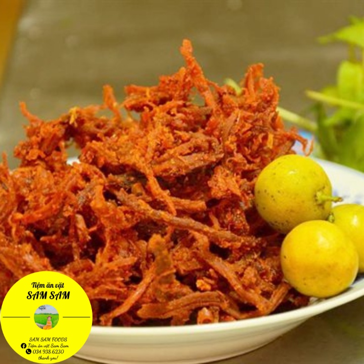 Khô bò túi zip 100g siêu ngon Tiệm Ăn Vặt Sam Sam | BigBuy360 - bigbuy360.vn