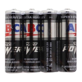 Vĩ 4 viên Pin AA Maxell/ ABC