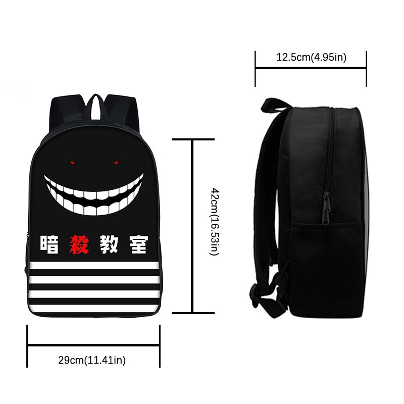Ba Lô Du Lịch Ngoài Trời Danganronpa Monokuma Cá Tính