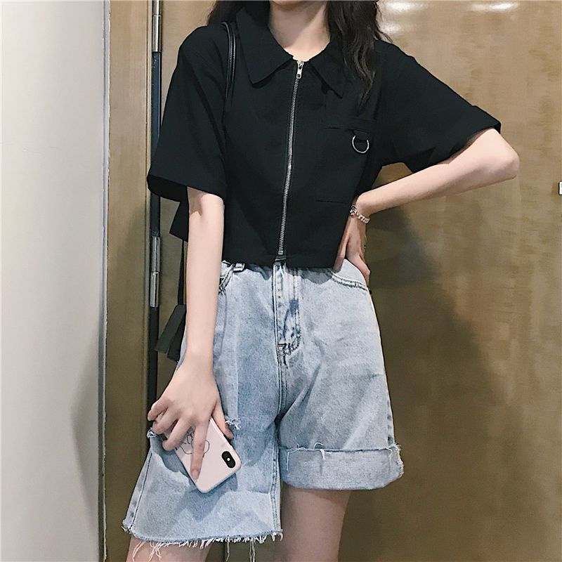 Áo polo Ngắn Tay Thời Trang Mùa Hè Dành Cho Nữ