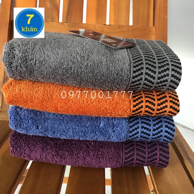 Khăn mặt Songwol 100% cotton cao cấp dày dặn - Mũi tên