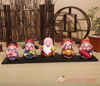 Bộ 5 tượng thần tài