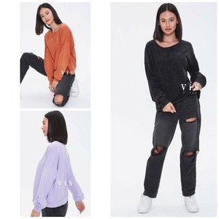 ÁO THUN NỮ TAY DÀI OVERSIZE VNXK