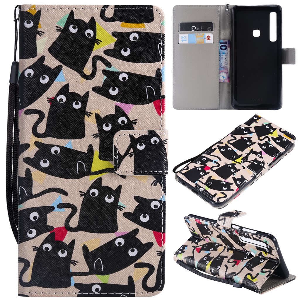 Bao da điện thoại kiêm ví cho Samsung Galaxy A9 2018 | BigBuy360 - bigbuy360.vn