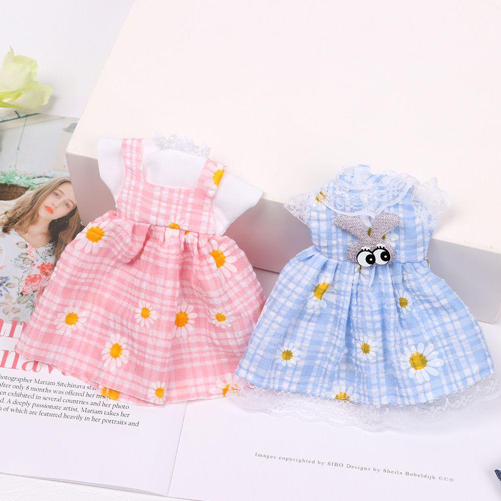 Đầm Đồ Chơi Búp Bê Ca Rô Đáng Yêu 1 / 6