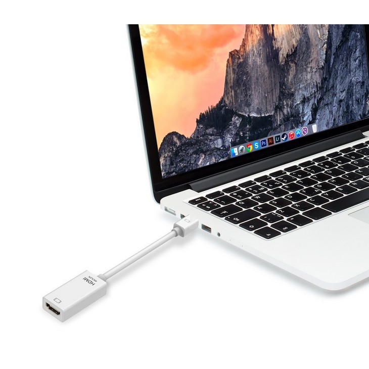 Minidisplayport To Hdmi Hỗ trợ Bộ chuyển đổi Cáp Minidp sang Hdmi 4k cho Macbook