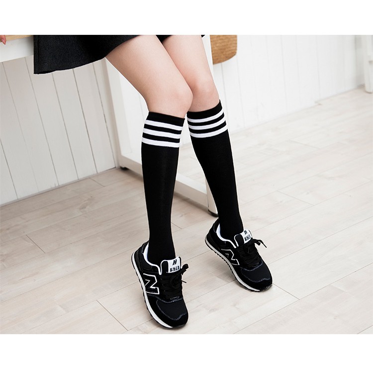 Vớ thun cao dưới gối - A098