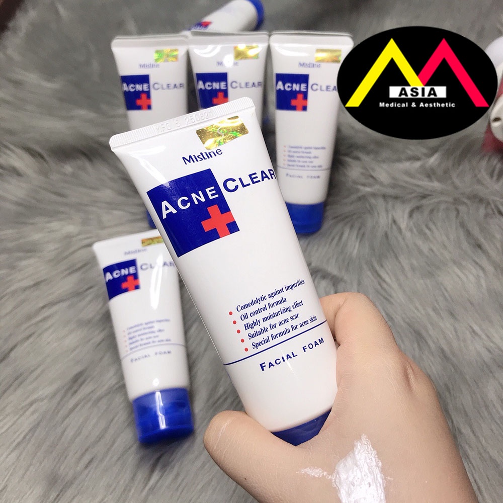 Sữa Rửa Mặt Acne Clear MISTINE Thái Lan 85G