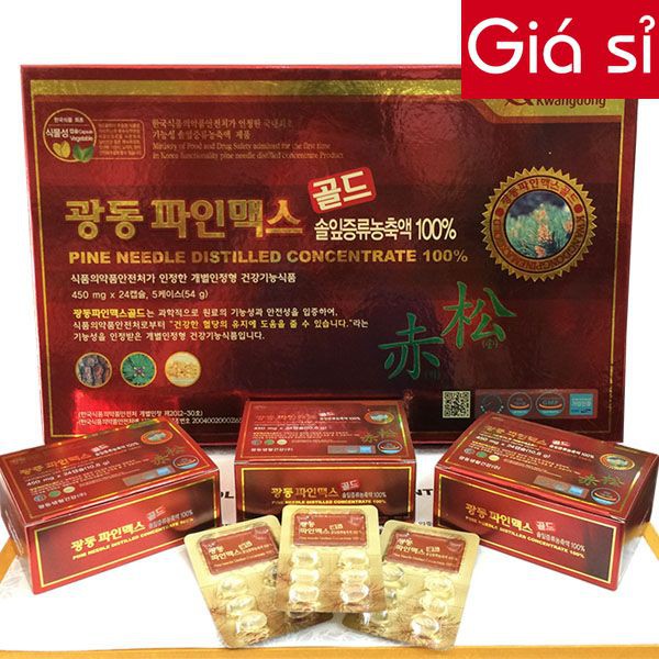TINH DẦU THÔNG ĐỎ HÀN QUỐC