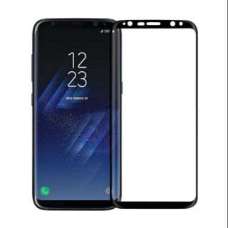 Cường lực full màn hình sam sung s8 full cong màu đen