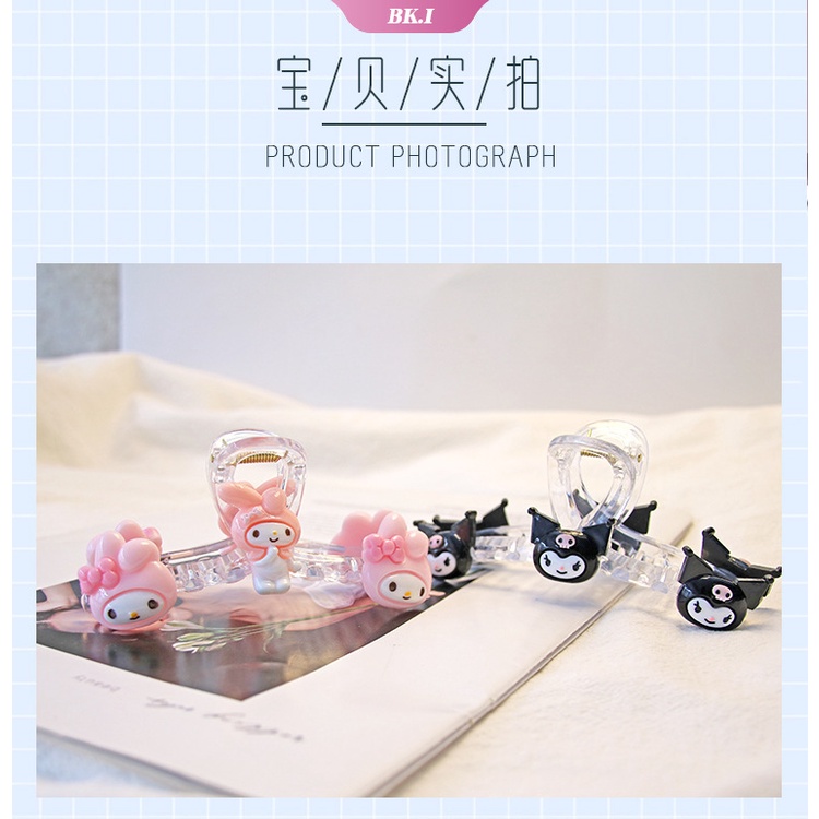 Kẹp Tóc Họa Tiết Hoạt Hình Cinnamoroll My Melody Kuromi Sanrioes Girly Dễ Thương Ngọt Ngào Và Đáng Yêu Dành Cho Trẻ Em