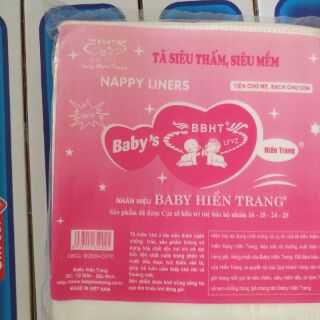 Tã thấm khô baby hiền trang