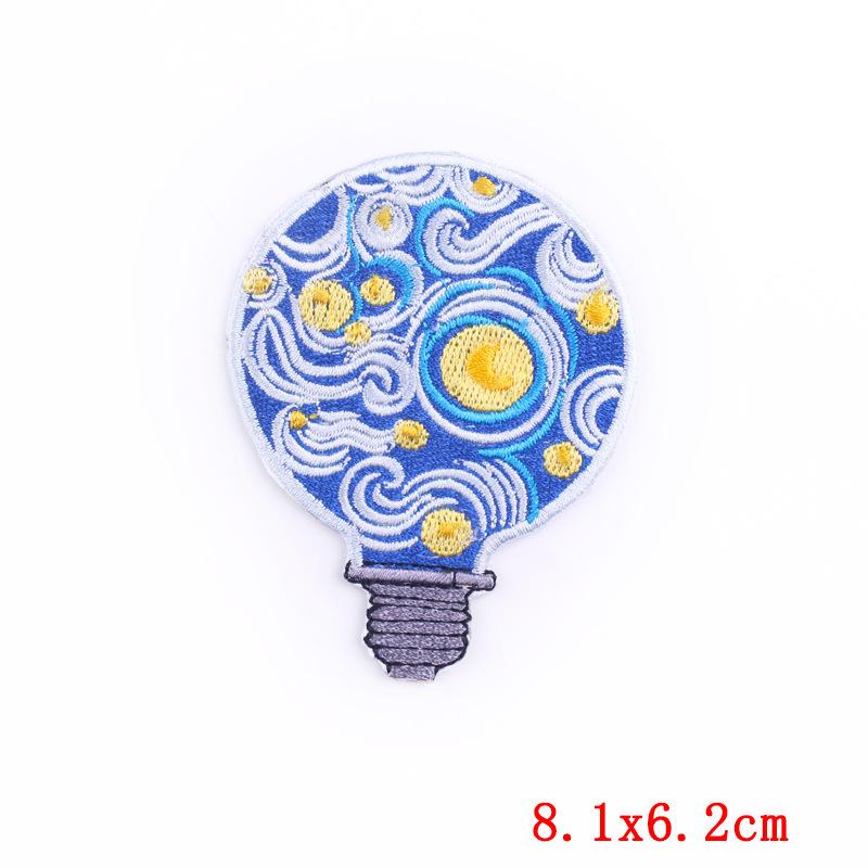 Sticker Ủi Thêu Hoạt Hình Dễ Thương Trang Trí Quần Áo